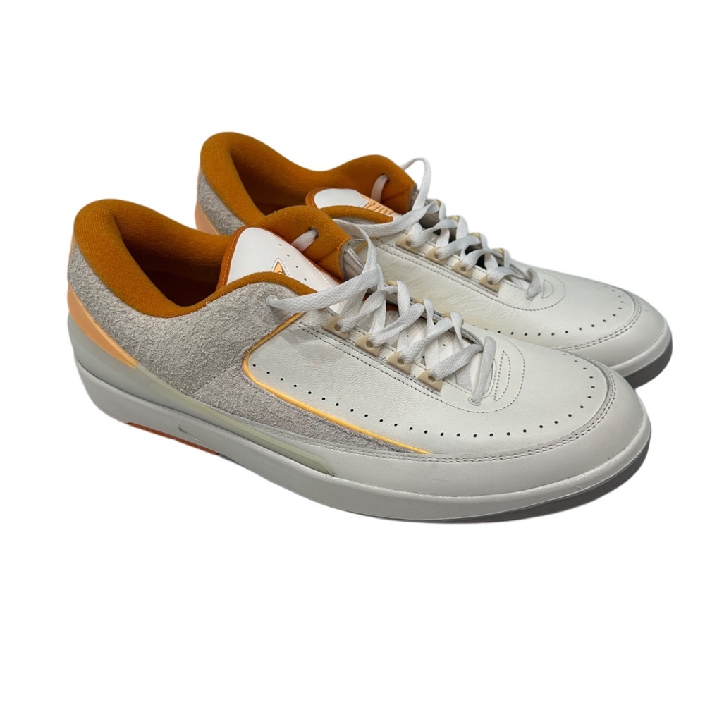 NIKE AIR JORDAN 2 RETRO LOW SAIL-MELON TINT-LIGHT CURRY SZ 18 [DV9956-118] Shoes